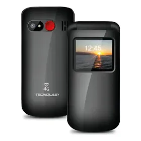 Teléfono Celular Adulto Mayor 4G Tipo Almeja Tecnolab TL038 con Botón SOS