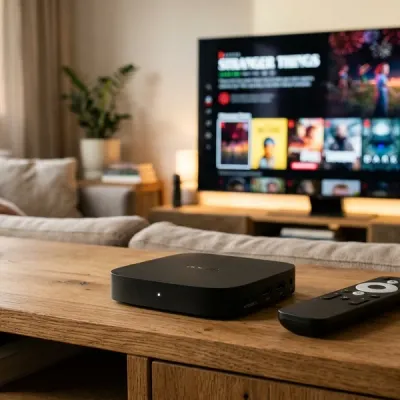 TV Box Android 4K Económico con Múltiples Puertos USB, Red RJ45 y Salida AV